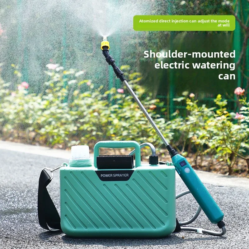 5L Electric Garden Sprayer – 3.7V 2400mAh Knapsack Sprayer with Multiple Water Modes, Mist & Bottle Watering Tool