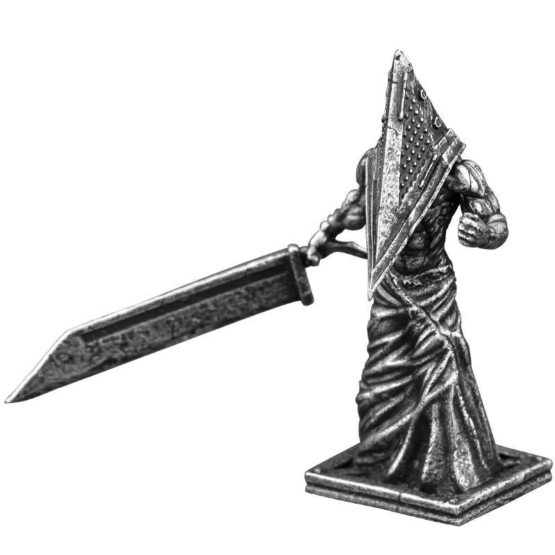 ممرضة الجمال مثلث رئيس الجندي المعادن عمل أرقام اللعب نموذج سطح المكتب سيارة الداخلية زخرفة الملحقات المنتج النهائي