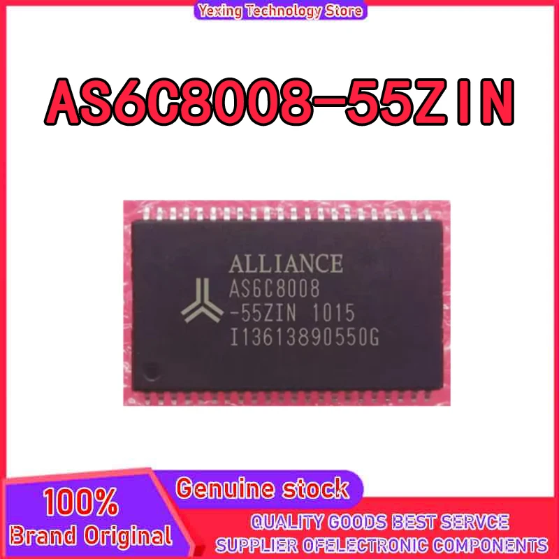 5PCS/LOT AS6C8008-55ZIN AS6C8008 TSOP44 100% New Spot stock