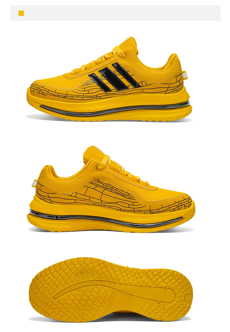 Modische Herren-Freizeitsneaker, atmungsaktives Obermaterial, leicht und strapazierfähig, ideal für Sport und den Alltag. – Detail 24