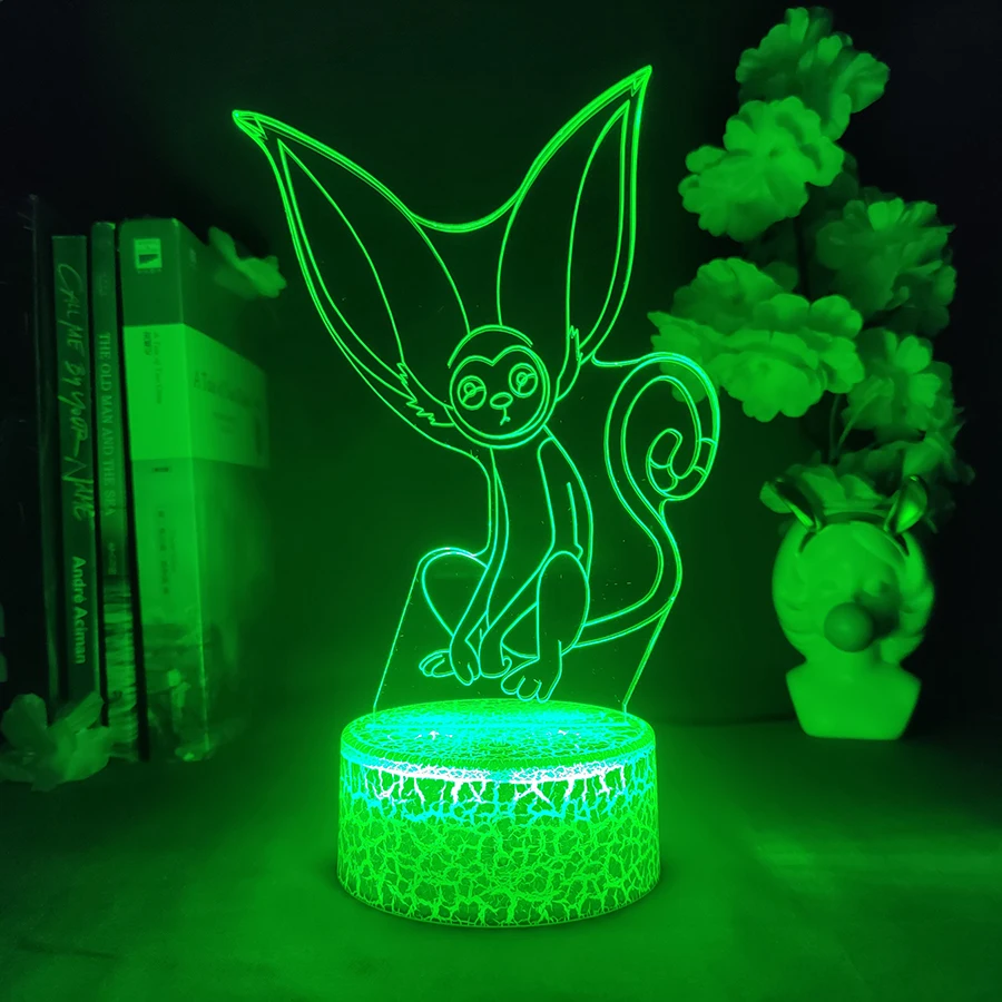 

Avatar Momo Lamp Cute LED Anime Decoration for Kids Bedroom Desktop Gadgets RGB Glow Nightlight Manga The Last Airbender Figure