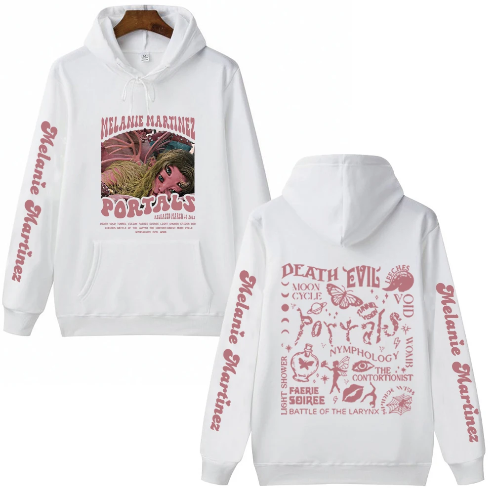 2023 Hot Melanie Martinez Portals Hoodie Long Sleeve Pullovers Unisex Hip Hop Clothes