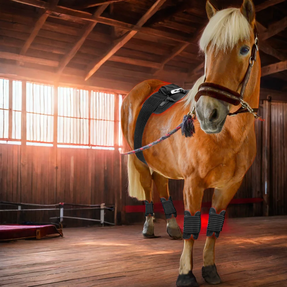 Flexible Red Light Therapy Horse Pad for Horse Near-Infrared Pet Physical Therapy Belt Hoof Pain Relief Horse Care Product