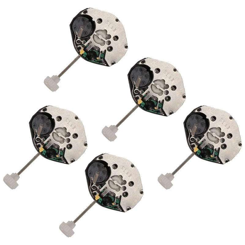 6Pack X(Quartz Watch Movement Replacement 5Pcs SL68 for Watchmaker Repairing Tool Accessory High Quality Watch Parts
