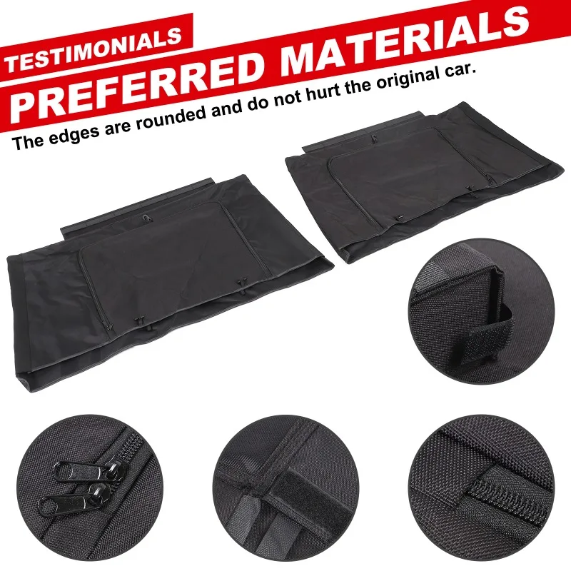 2pcs For Tank 500 2022 2023 2024 2025 2026+  Rear Door Window Protection covers insect screen sunshade Car  Accessories