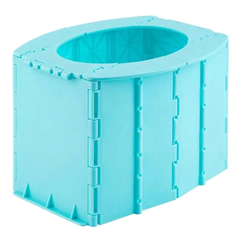 

VOFUN-Car For Travel Portable Folding Toilet Commode Camping Bucket For Outdoor Hiking Trips Multifunction Children' S Toileting