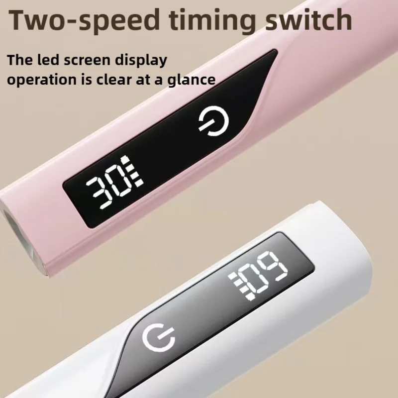 เครื่องอบเล็บเจลแบบพกพา หน้าจอสัมผัส UV LED อบแห้งเร็ว สำหรับใช้ที่บ้านและเดินทาง