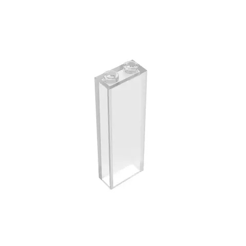 transparent blocks 10pcsMOC compatible with 2454 transparent high bricks 1x2x5 DIY educational building blocks children's toys gifts