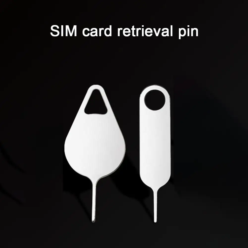 Card Retrieval Needle  Android SIM Apple Phone  Mobile Card Reader  Universal All Steel  Hardened Keychain