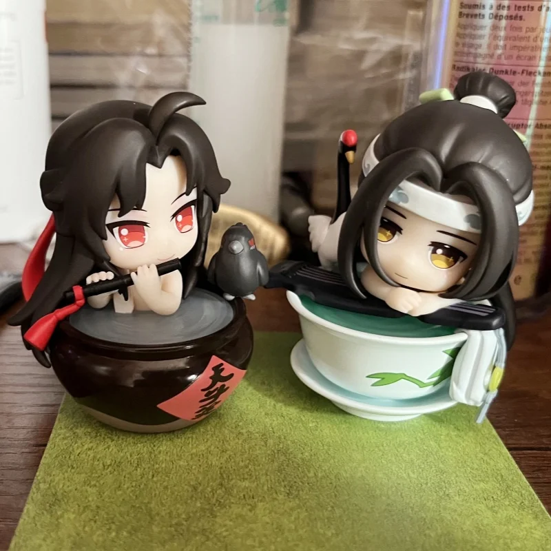 

Wei Wuxian Lan Wangji New Mo Dao Zu Shi фигурки Xia Mu Song анимационные куклы Q версия коллекционные подарки сборная игрушка подарок