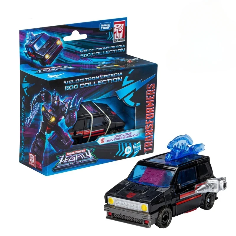 Takara Tomy Transformers G Series Legacy Burn Out Diaclone Velocitron Speedia 500 Deluxe  Action Figure New in Stock