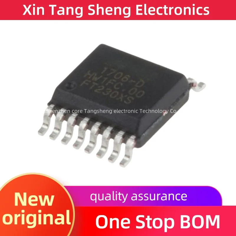 Original authentic FT230XS-R FT230XQ-R FT230 patch SSOP-16 USB control chip