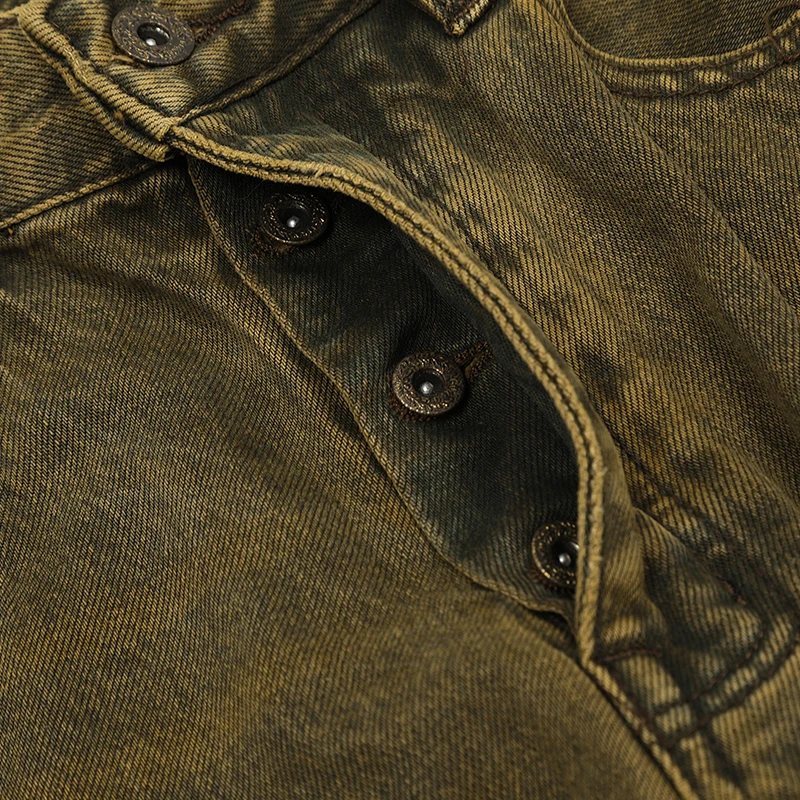 UPRAKF Straight-leg Streetwear Baggy Jeans High Street Casual Pocket Fashion Cargo Pants Harajuku Basic