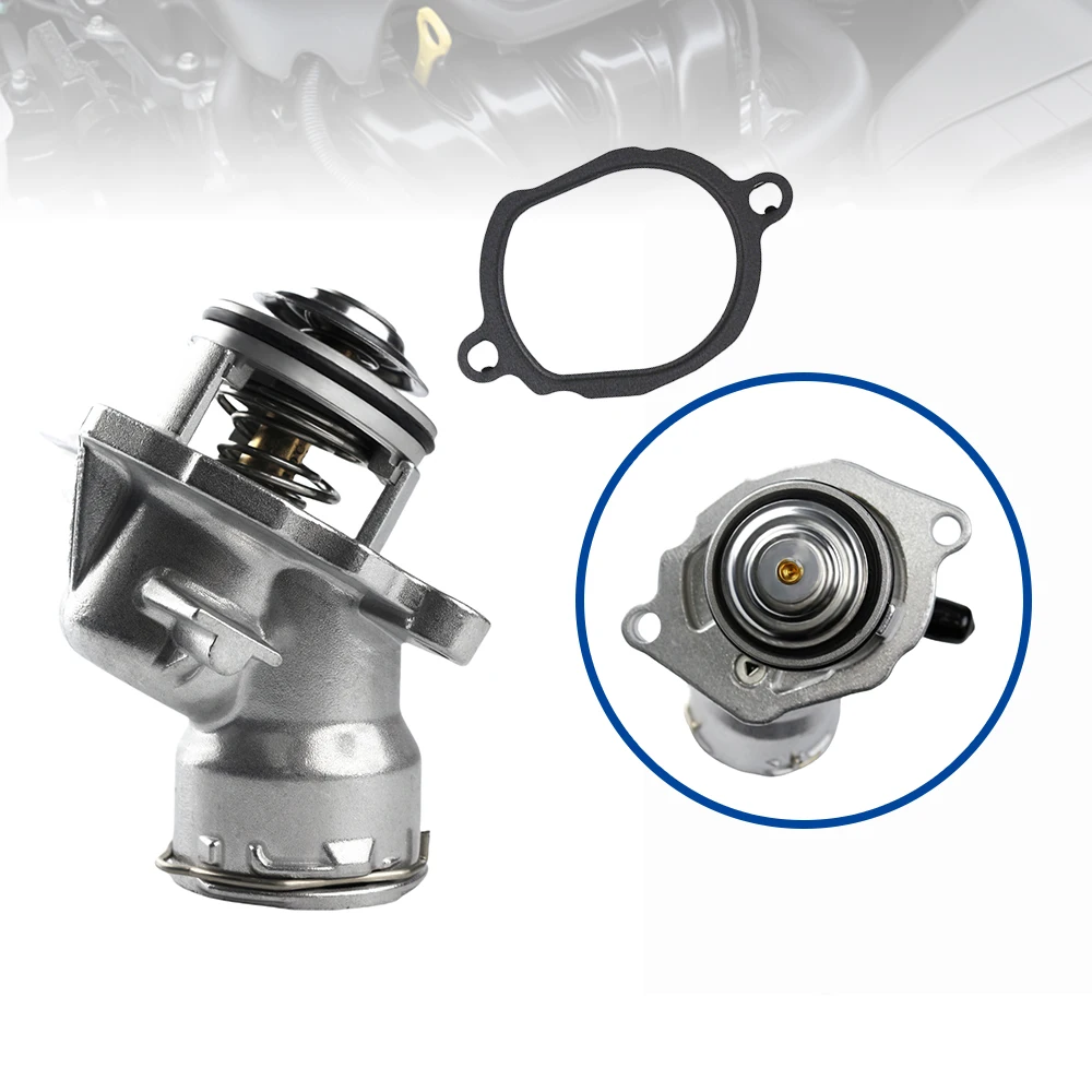 A2722000415 Coolant Thermostat Fit For Mercedes-Benz M272 Engine W204 GLK300 W221 S300 S320 S350 W251 R320 R350 W164
