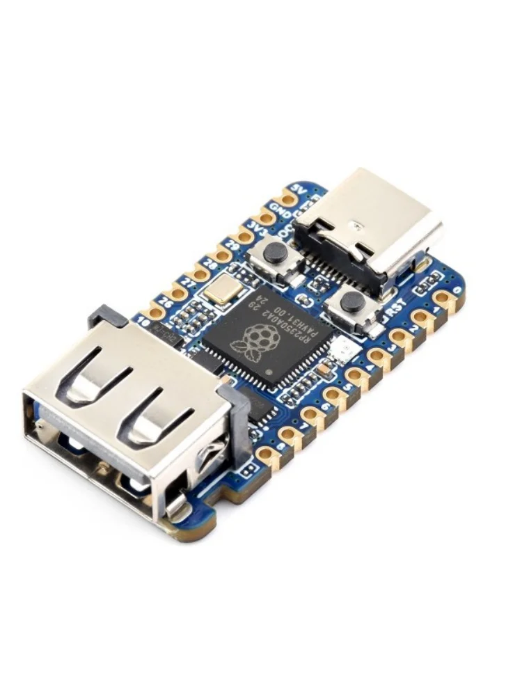 Waveshare RP2350A Mini płytka rozwojowa USB, oparta na dwurdzeniowym i dwuarchitekturem mikrokontrolerze Raspberry Pi RP2350A, 150MH — zdjęcie produktu 4