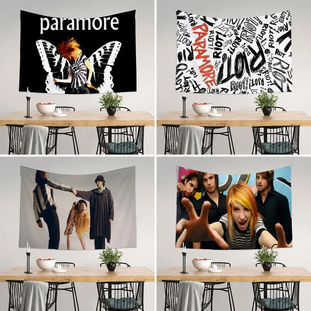 Band R-Paramore Tapestry Tapestry Wall Hanging For Bedroom Dorm Living Room Decor Aesthetic