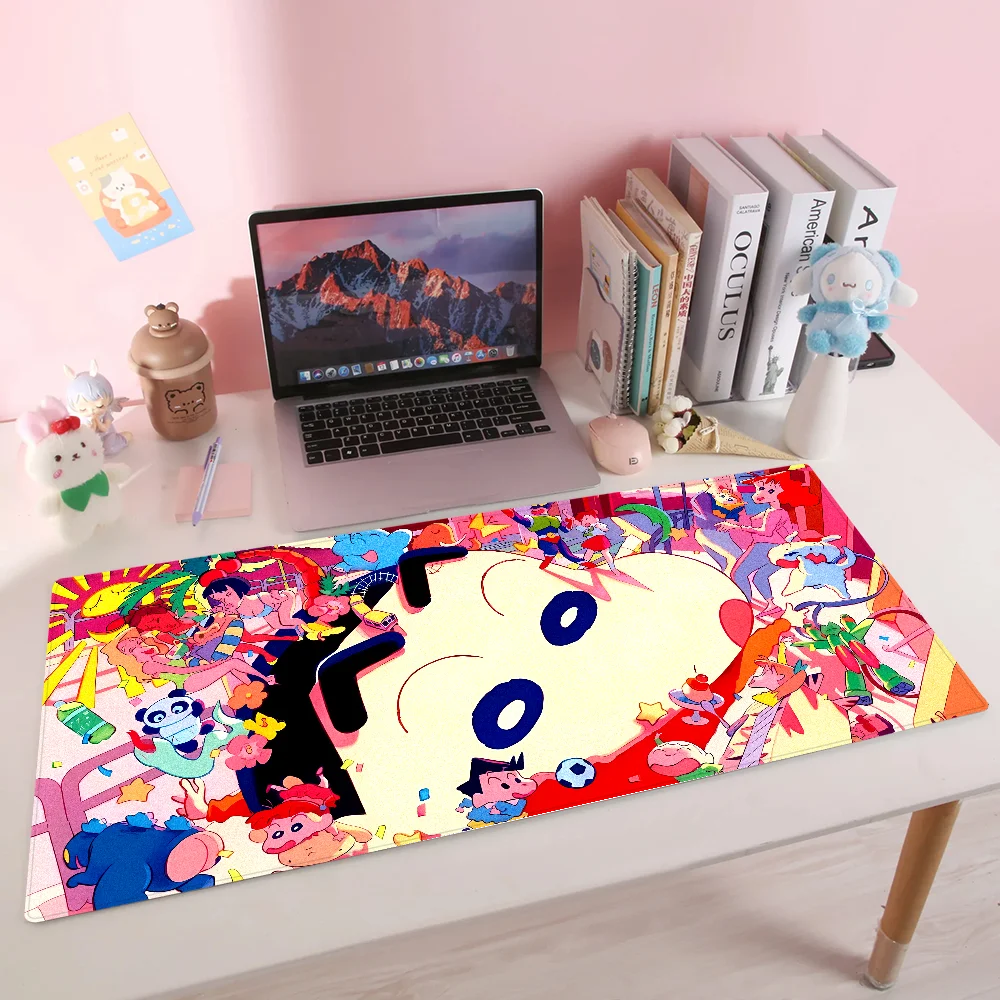 

Crayon Shin-chan Mousepad Mousepad New Arrivals Large Gaming Mousepad L XL XXL Gamer Mouse Pad Size For Keyboards Mat