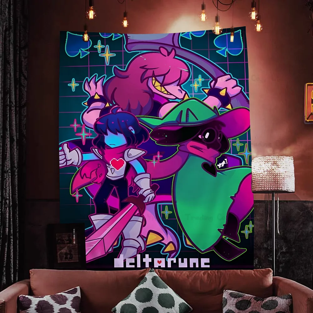 Deltarune Video Game  Printed  - огляд і ціна Home Decor Hippie