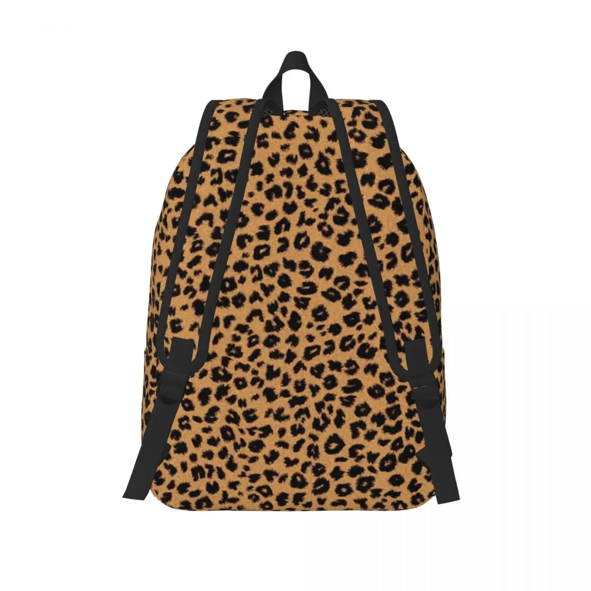 Leopard Backpack for Men Women Teenage High School Business Daypack Animal Laptop Computer Canvas Bags Sports