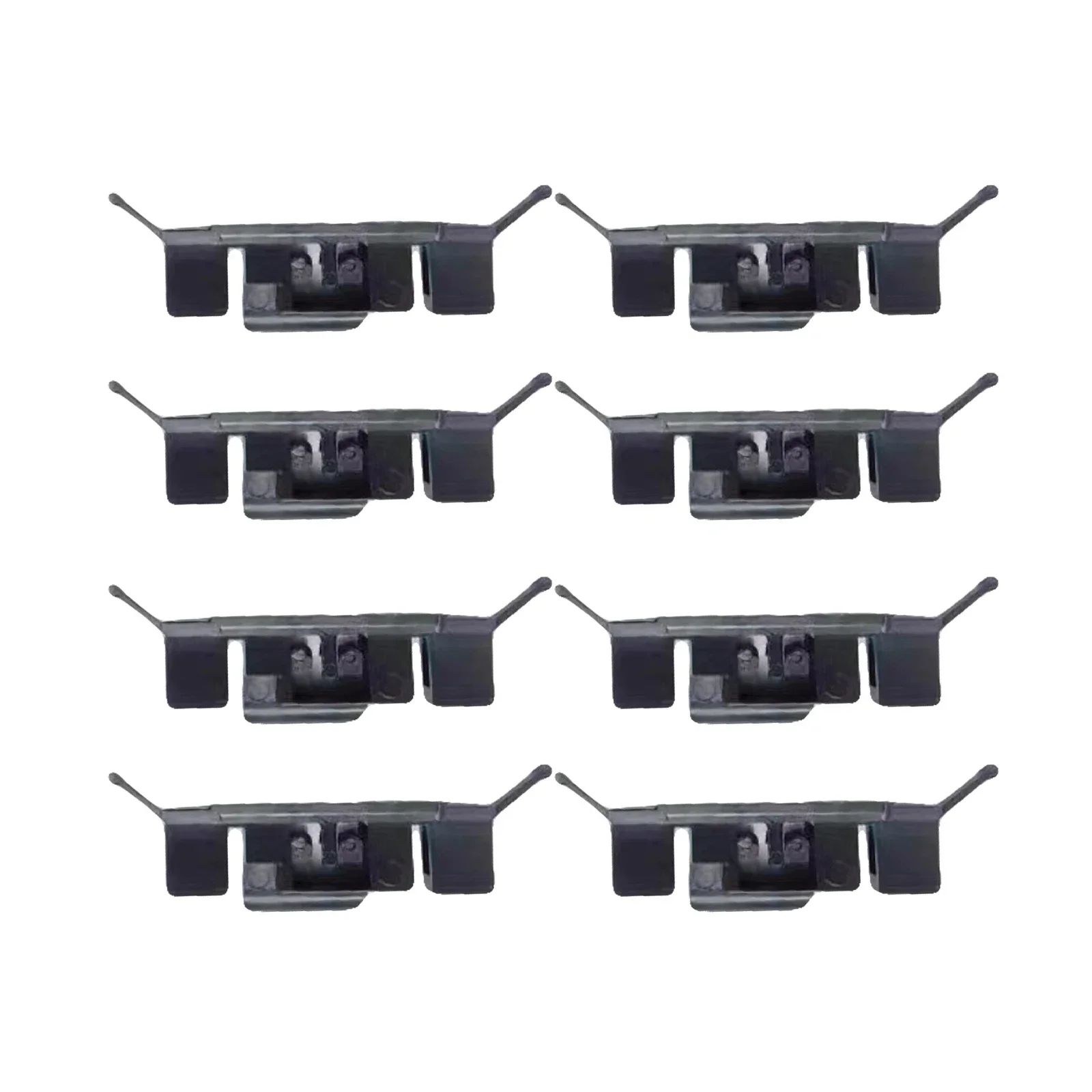 Molded Plastic Front Clips Pack Eight Suitable for Volvo For S60 Vehicles from Year Range Two Thousand Eleven Eighteen