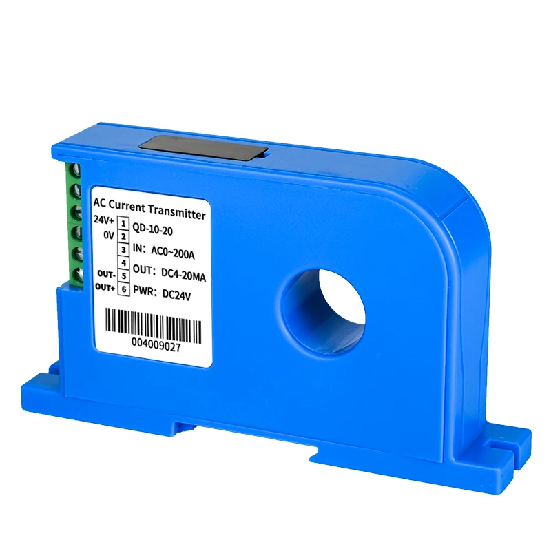 

4-20mA 0-20mA RS485 Relay Signal Output AC Current Transmitter 0-100A 0-300A 0-500A 0-600A to 0-10V 0-5V 1-5V AC Current Sensor