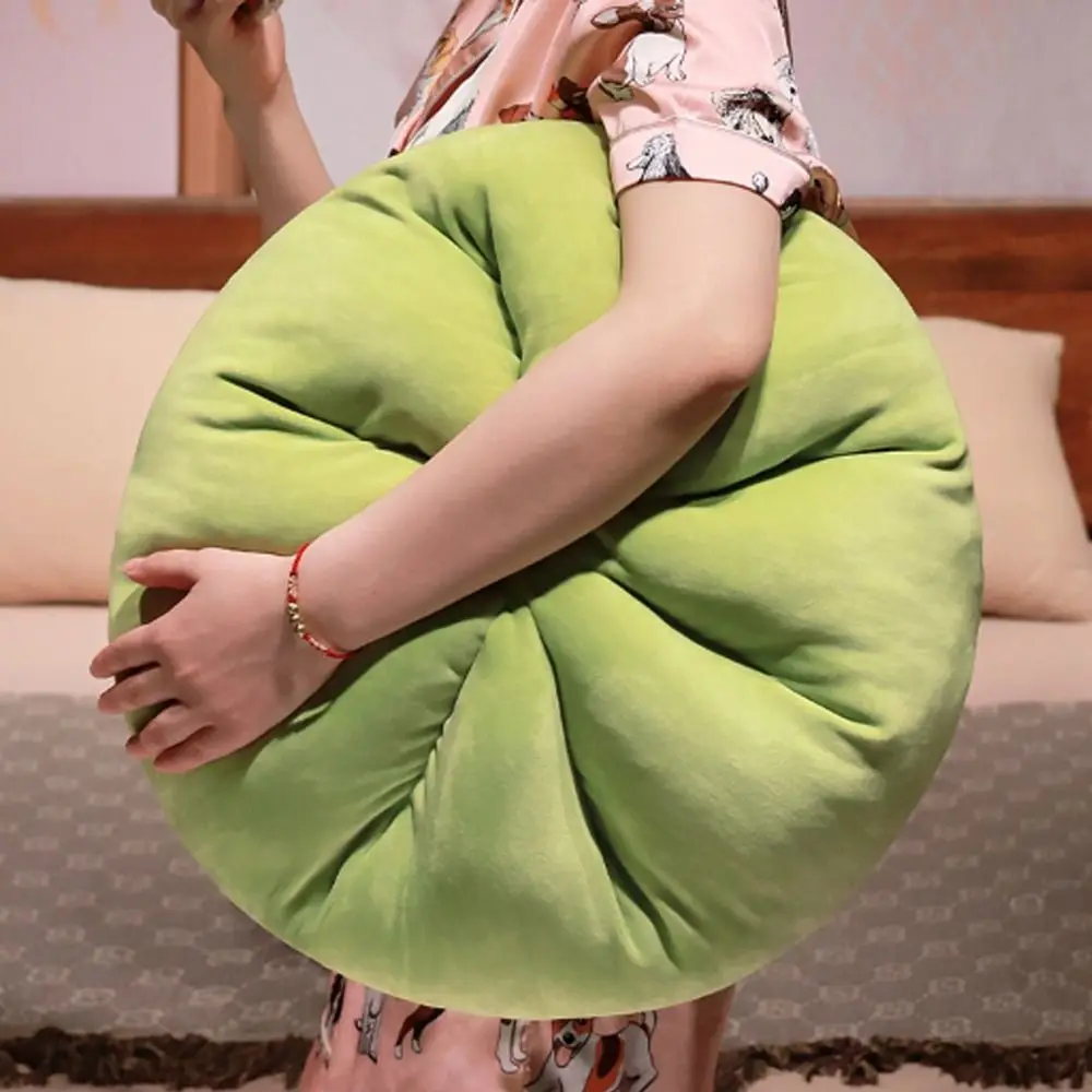 Portable Material Steamed Bun Cushion PP Cotton Filled 45cm Size Throw Pillows Cute Design Soft Texture Cushion For Men