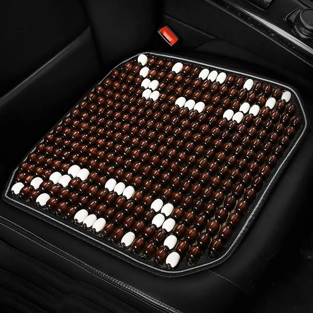 Cooling Detachable Car Wooden Bead Cushion for Car Bead Seat Cushion Cooling Detachable Car Wooden Bead Cushion for Car