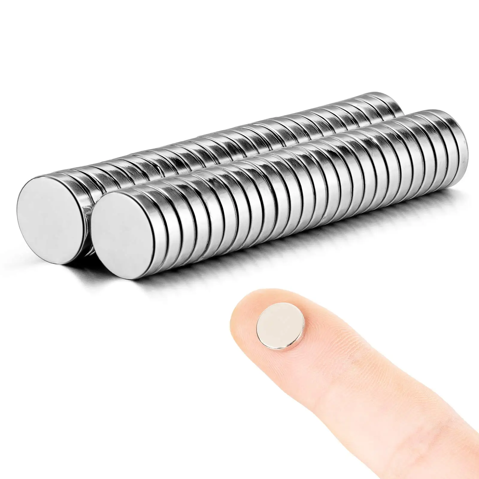 D10x1.5mm مغناطيس أرضي نادر، مغناطيس السبورة البيضاء، مغناطيس الثلاجة، مغناطيس المكتب، مغناطيس المطبخ، مغناطيس صندوق الأدوات