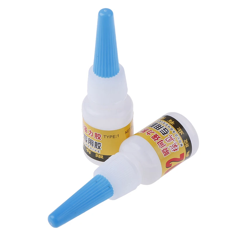 Super Glue Quick-drying Cyanoacrylate Adhesive Strong Bond Fast Crafts Repair 502