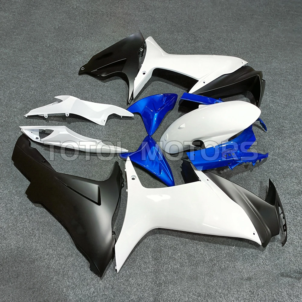 Motorcycle Fairings Kit Fit gsxr600 750 2011 2012 2013 2014 2015 2016 2017 2018 L1 High Quality Bodywork Set White Blue Black