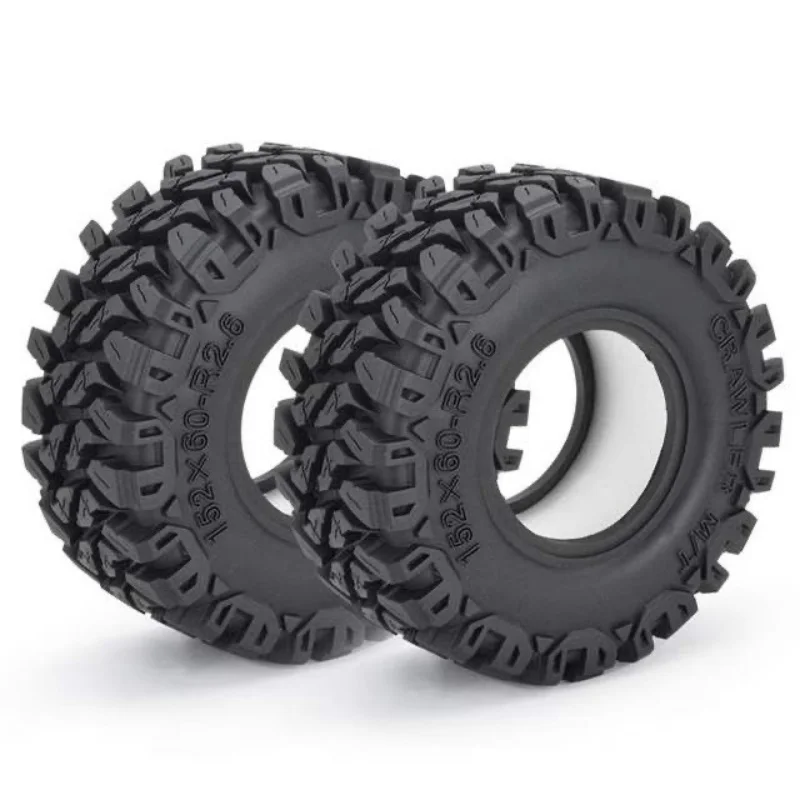 DIY1/8 1/10 simulation rubber tire 2.6-inch climbing car tire rainforest tire skin 152 * 60mm