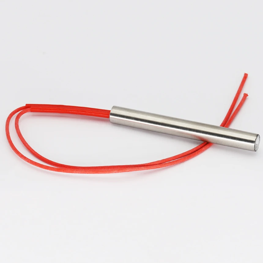 5Pieces 10x150mm 110v 250w Cylinder Tubular  Electric Mold Heating Pipe Element Single End Cartridge Heater