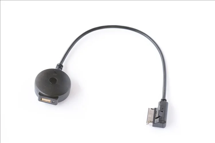 1PCS Car Bluetooth AUX Receiver Cable Adapter  Input AMI MDI Interface For Audi A4 A5 A6 Q5 Q7 A8 After 2009 Audio Media