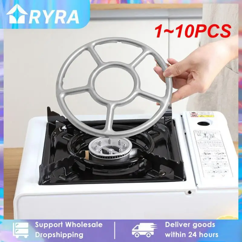1~10PCS Stand Stove Rack  Safe Stovetop Reducer Portable Gas Stove Durable Camping Support Holder Coffee Maker Shelf Kitchen
