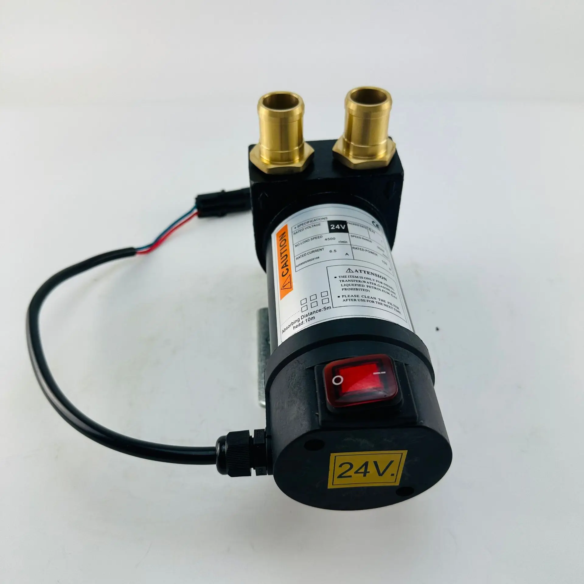 DC Petrol Pump Excavator Petrol Pump Vps50-24V Fuel  DC Fueltransfer