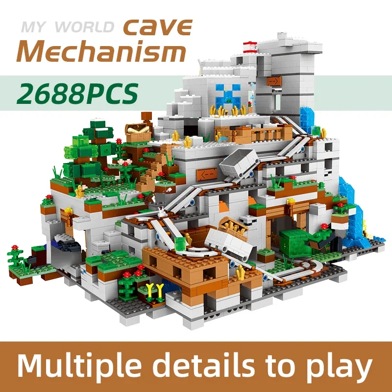 Lego 21137 The Mountain Cave | Buy lego mountain cave with free shipping on  AliExpress!