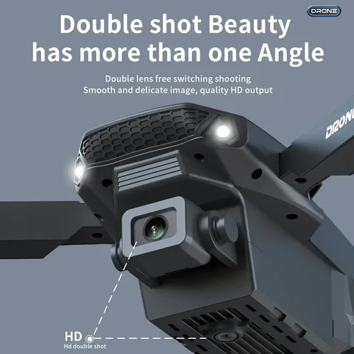 Imagen 2 del producto ​ ​ Nuevo Dron plegable E88 Pro RC con 4K profesional 1080P gran angular cámara Dual HD WIFI FPV Quadcopter soporte de altura ​