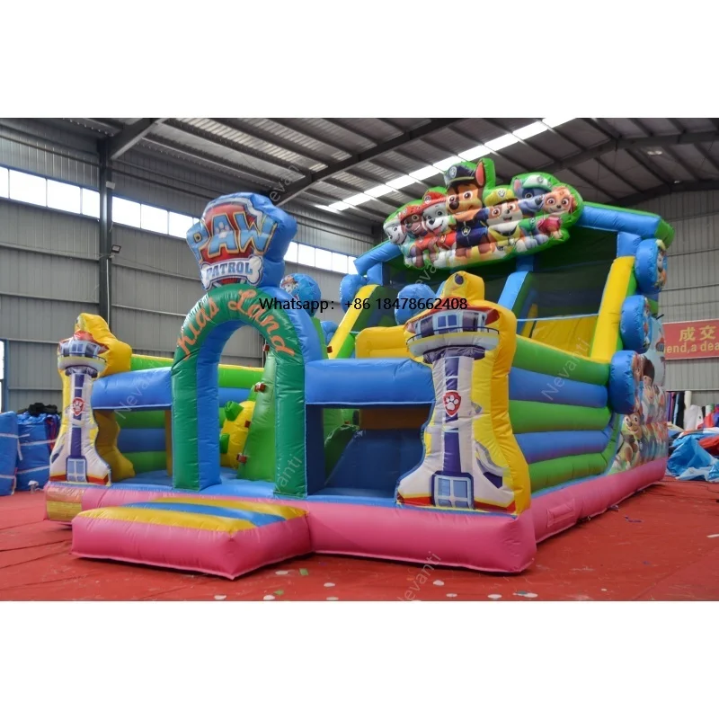 

New Design Paw Dog Inflatables Bounce Castle Giant Inflatable Water Slide Jumping Castle Inflatable