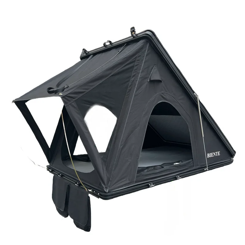 호주 경량 맞춤형 알루미늄 루프탑 텐트 사다리 포함 야외 방수 하드 쉘 자동차 루프탑 텐트