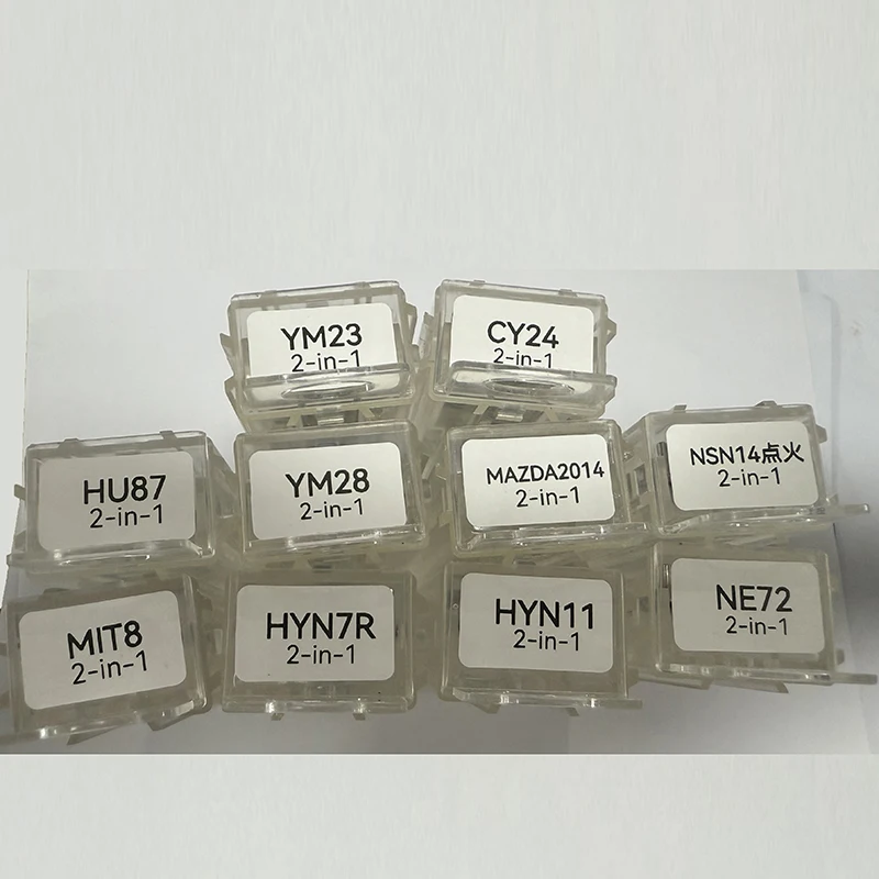 Lishi 2-In-1 Tool B111 CY24 FO38 HON70 HU46 HU87 HYN7R HYN11 ISU5 ISU5 Ign MAZ24 MIT8 NE72 NSN14 TOY38R TOY43AT YH65 YM23 YM28