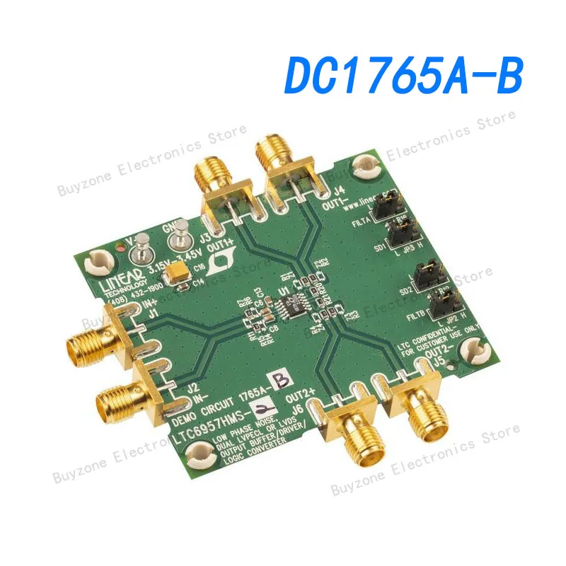 

DC1765A-B Other Development Tools LTC6957HMS-2 Demoboard: Low Phase Noise,