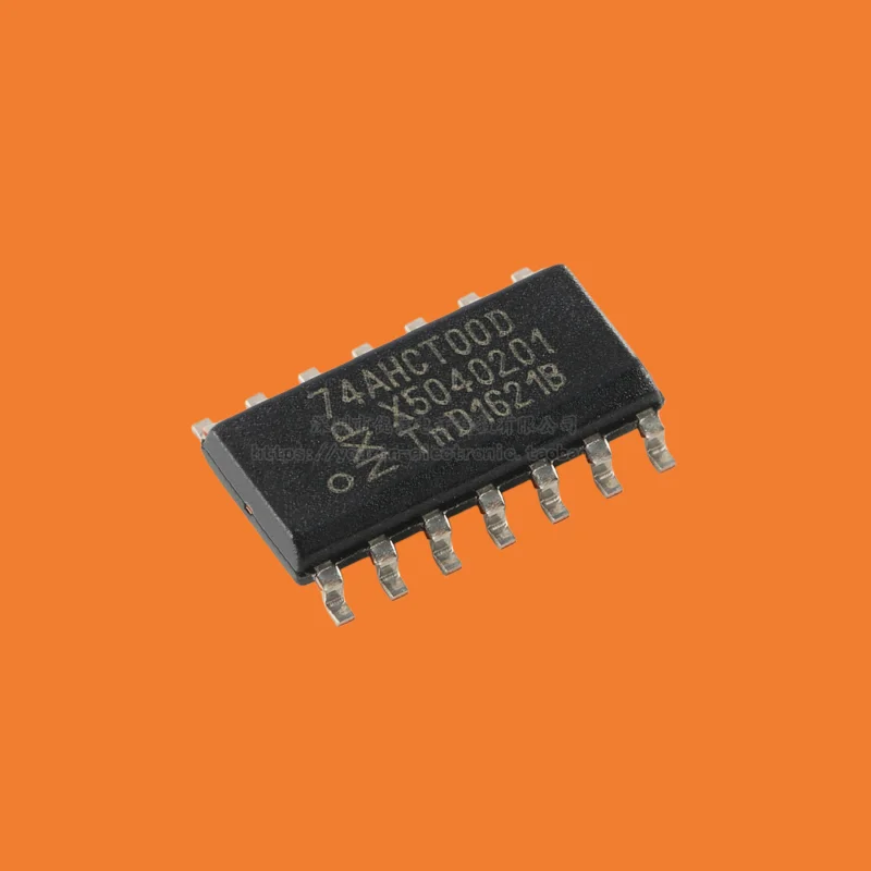 10pcs/Original genuine 74AHCT00D-Q100J SOIC-14 four-way 2-input NAND gate