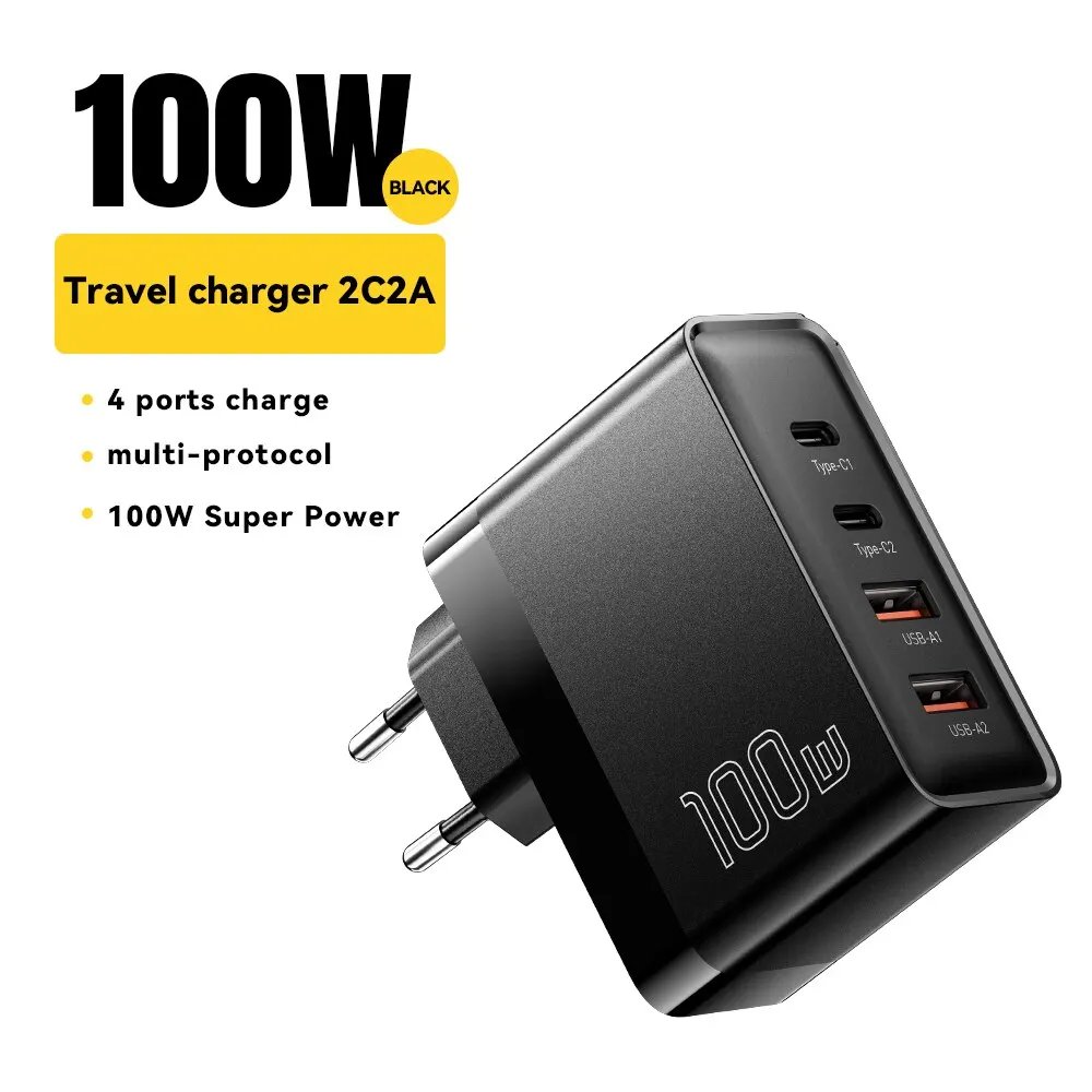 Essager 100W GaN USB Type C Caricabatterie PD QC Quick Charge 4.0 3.0 Type C Ricarica Rapida Per iPhone 14 13 12 Xiaomi Macbook - afbeelding 1