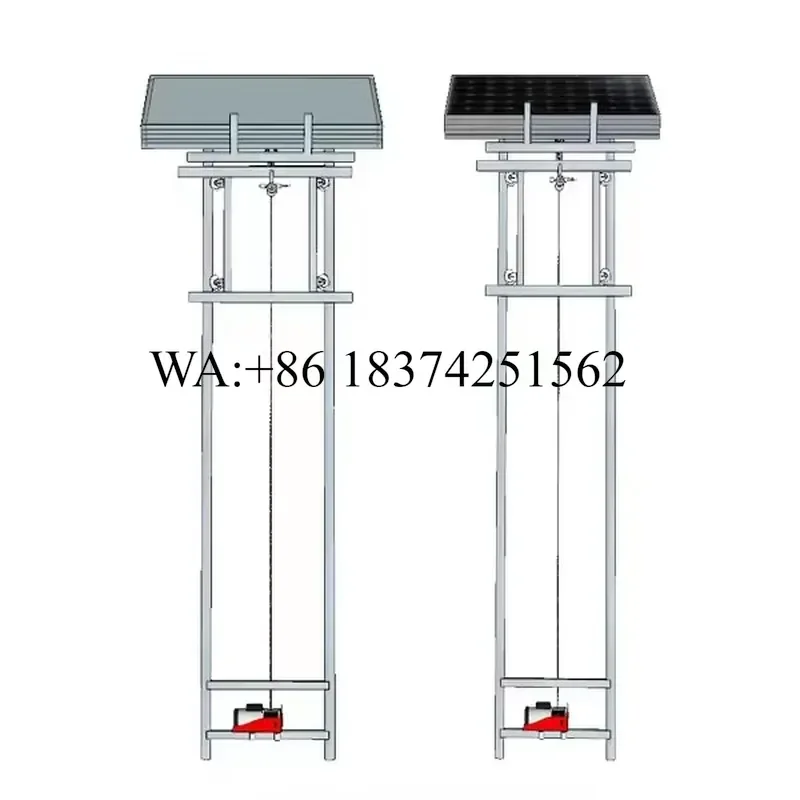 Wmwmnu Solar Panel Lifter Construction Hoisting Equipment Wire Rope Lift for New Home Use Restaurants and Hotels
