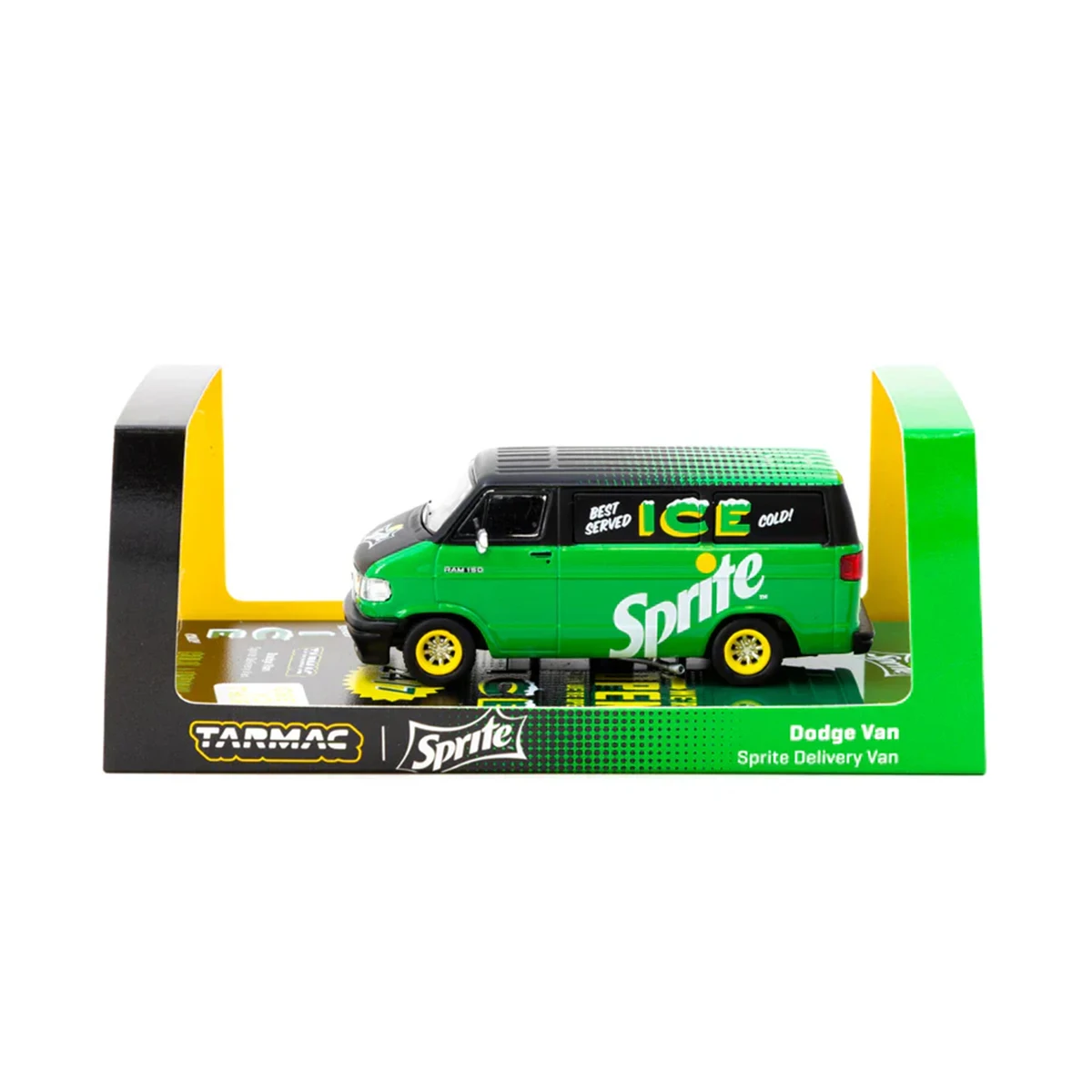Tarmac Works 1:64 Dodge Ram 1500 Lieferwagen Getränke-Design # T64G-TL032-SP - usage example