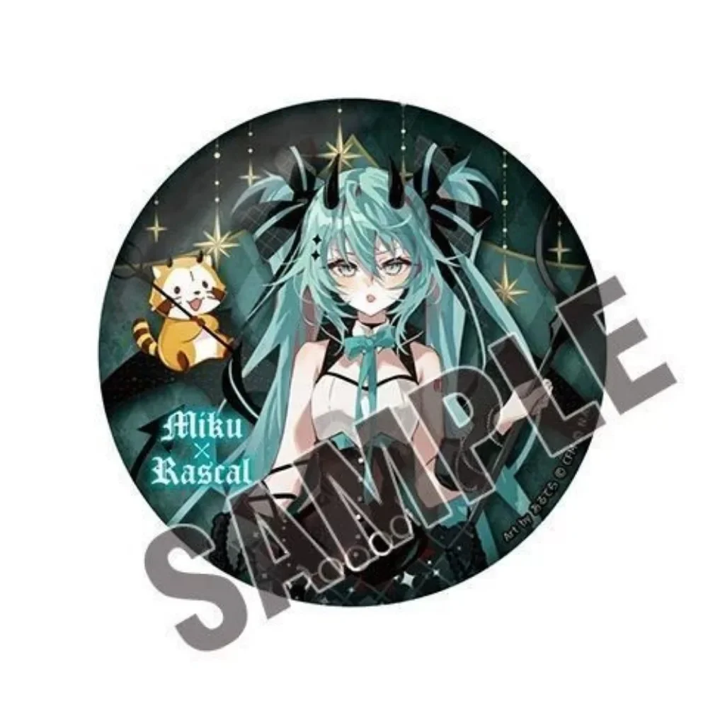 Hatsune miku família emblema kagamine rin hatsune miku anime periféricos uique personalidade série de halloween coleção broche presente