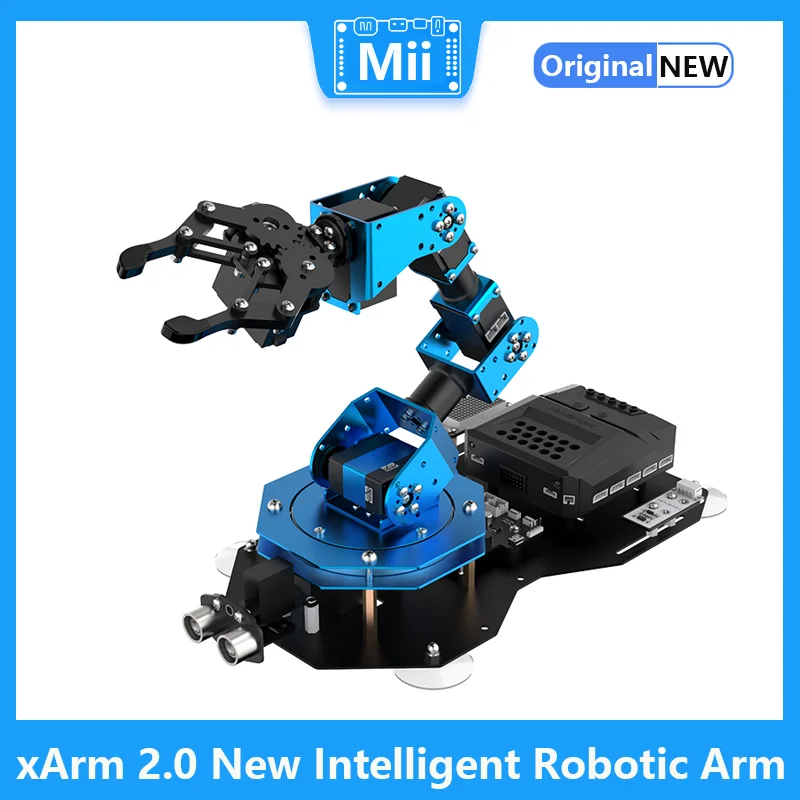 xArm 2.0: Hiwonder New Intelligent Robotic Arm Support Scratch & Python Assemble Programmable Robotic Kit