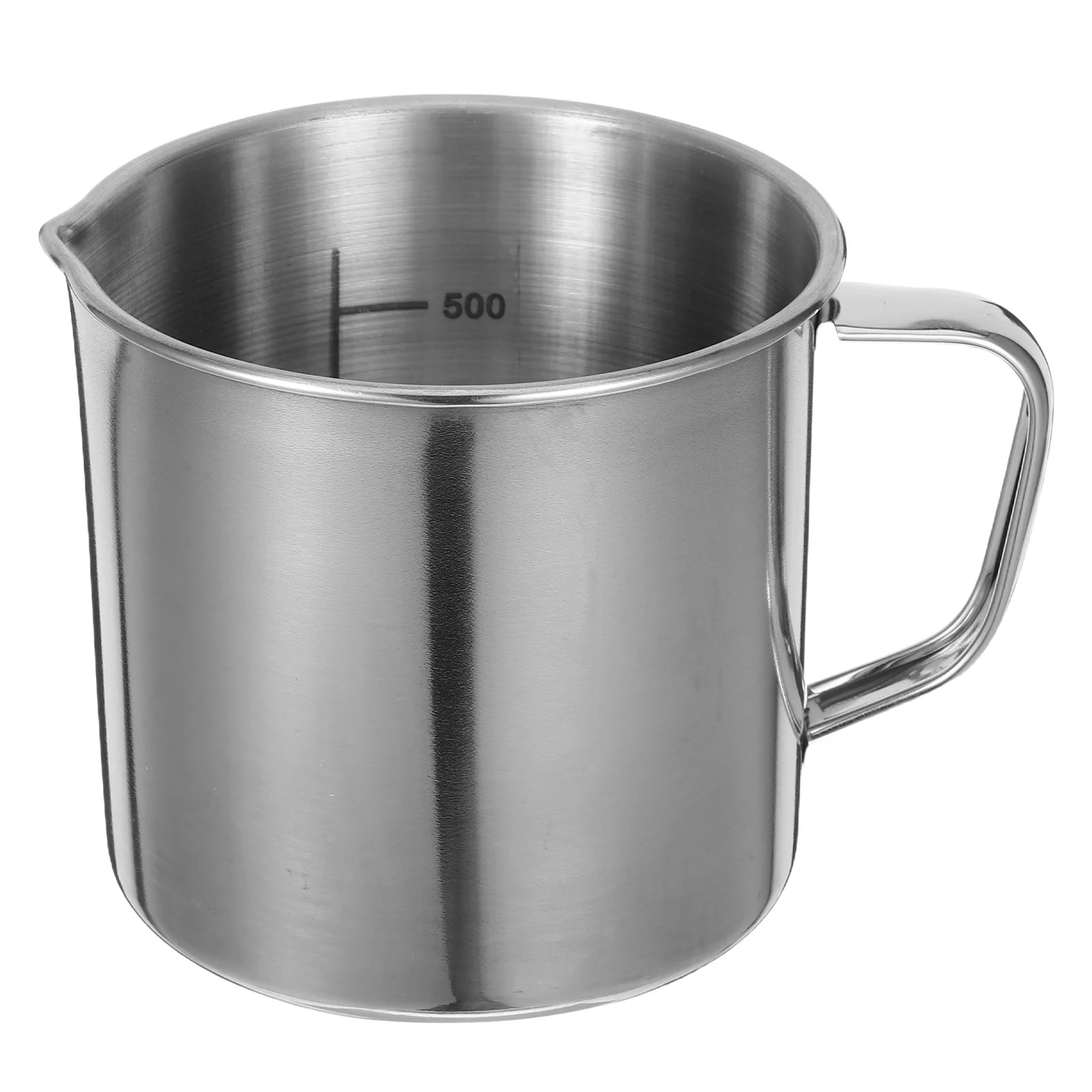 

1000Ml Metal Measuring Cup Stainless Steel Graduated Beaker for Chemistry Lab Scientific Research Industrial Use Easy to Read