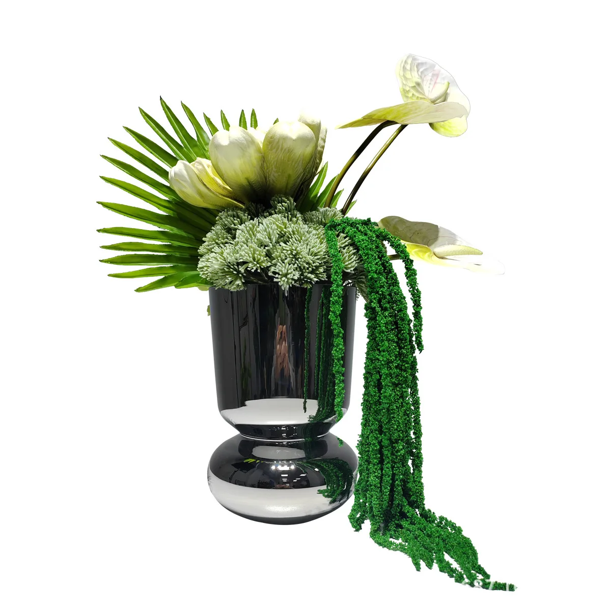Light Luxury Simulation Flower Art Sales Office Hotel Model Room Dining Table Entrance Restaurant Bar Living Room Coffee Table F