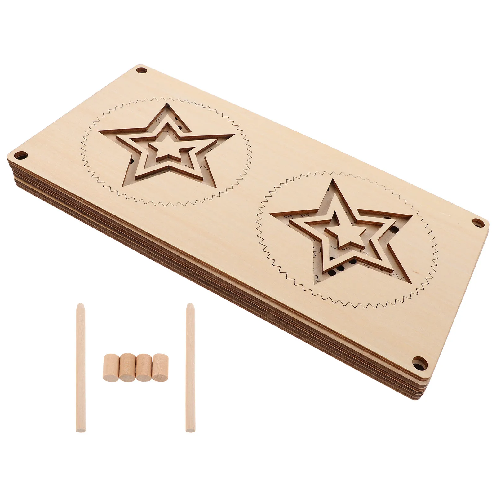 5pcs-multifunction-montessori-wooden-puzzle-board-early-learning-fine-motor-games-hand-eye-coordination-training-reusable